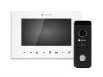 VMH-7.1 (w) + DSH-1080 (черный)_v.1 Комплект видеодомофона Optimus